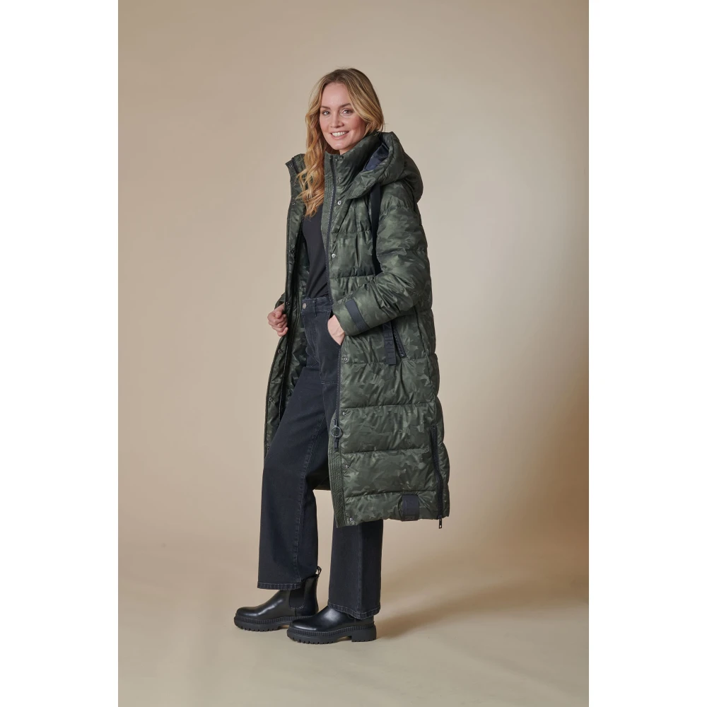 Zhrill Multifunctionele Jas Zhisi MAX Camo Groen Green Dames