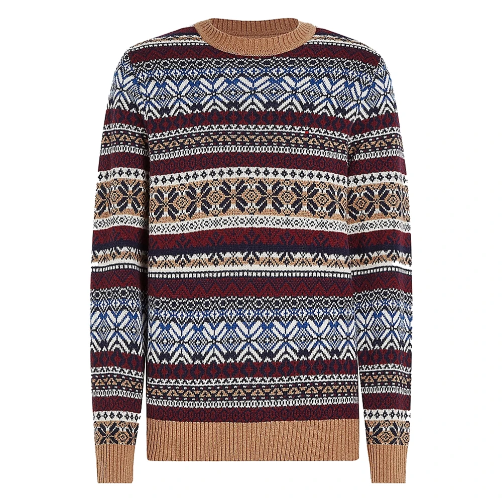 Tommy Hilfiger Fairisle Wolmix Geschenktrui Multicolor Heren