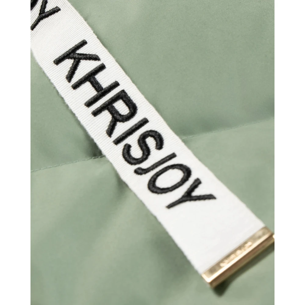 Khrisjoy Iconische Pufferjas in Elegante Kleuren Green Heren