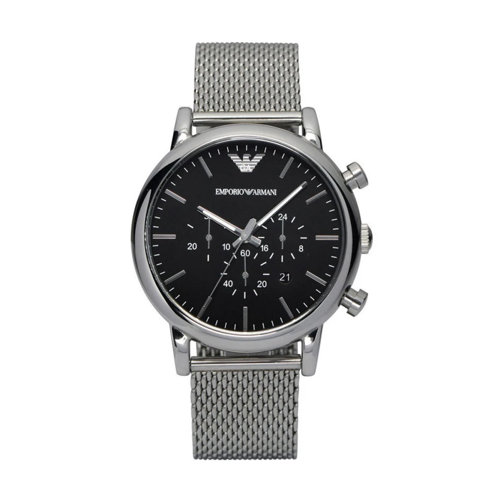 Emporio Armani Uomo Grigio Accessori, Taglia Unica, New,