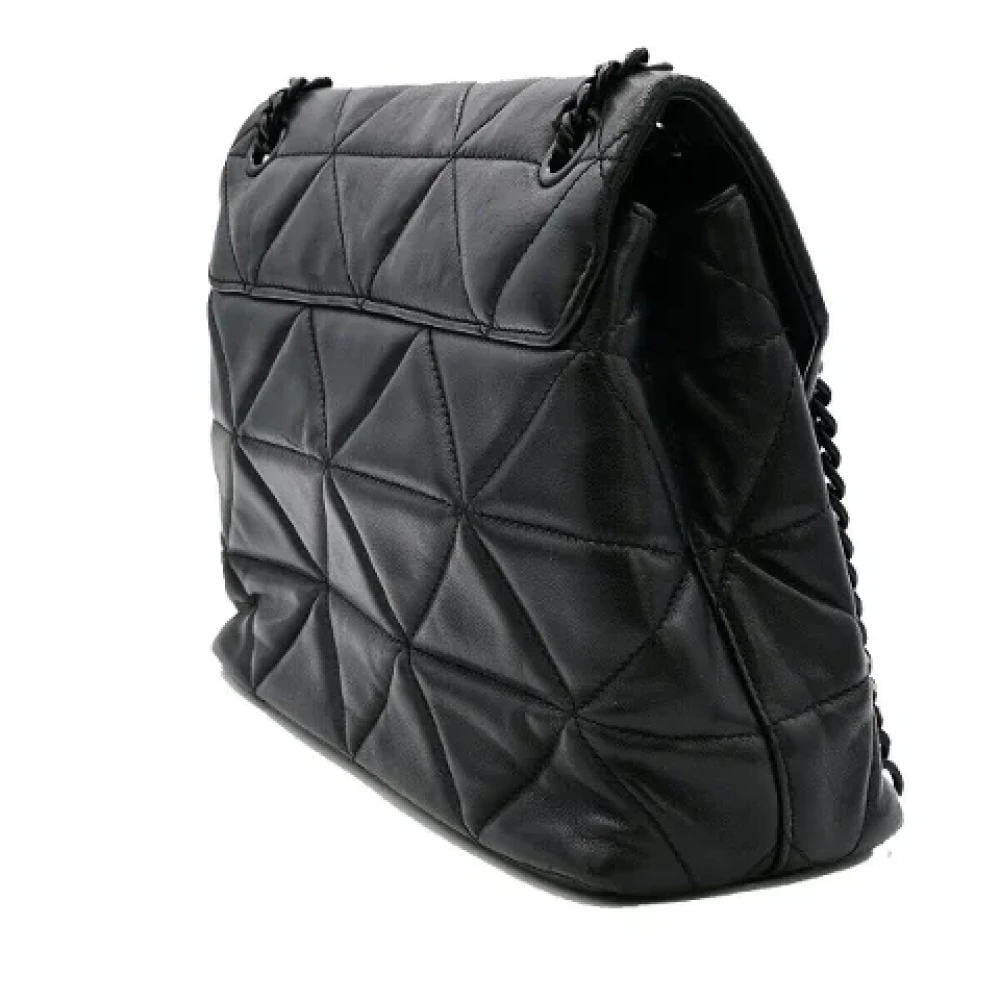 Prada Vintage Pre-owned Leather shoulder-bags Black Dames