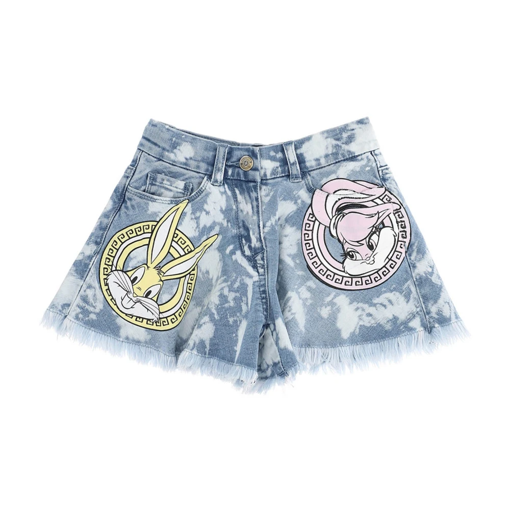 Monnalisa Girls Blue Shorts, 4 Y, Shorts Svasati