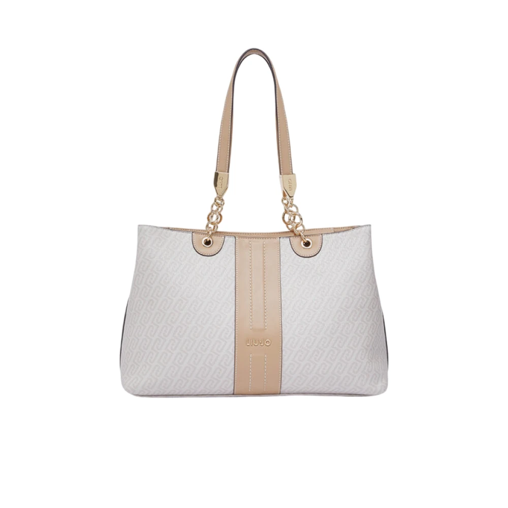 Liu Jo Damen Beige Ematite Schultertasche