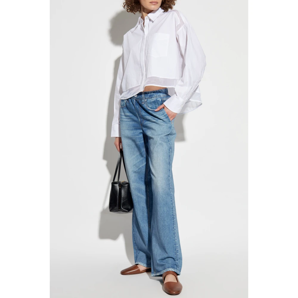 Rag & Bone Broek Miramar Blue Dames