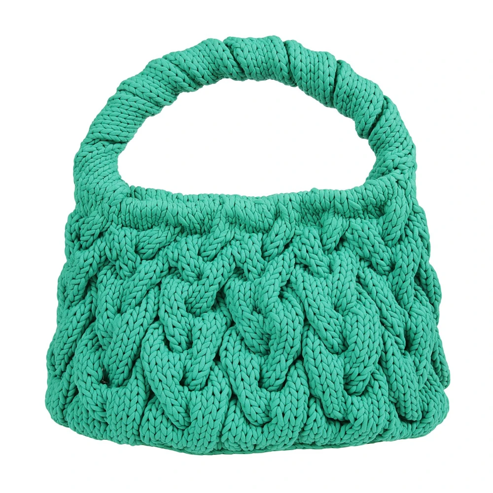 JW Anderson Stijlvolle Cable Knit Tas Green Dames