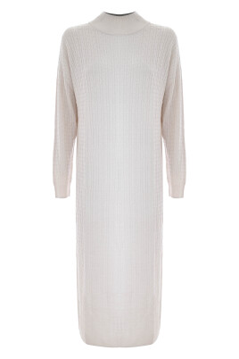knitted-polo-neck-dress