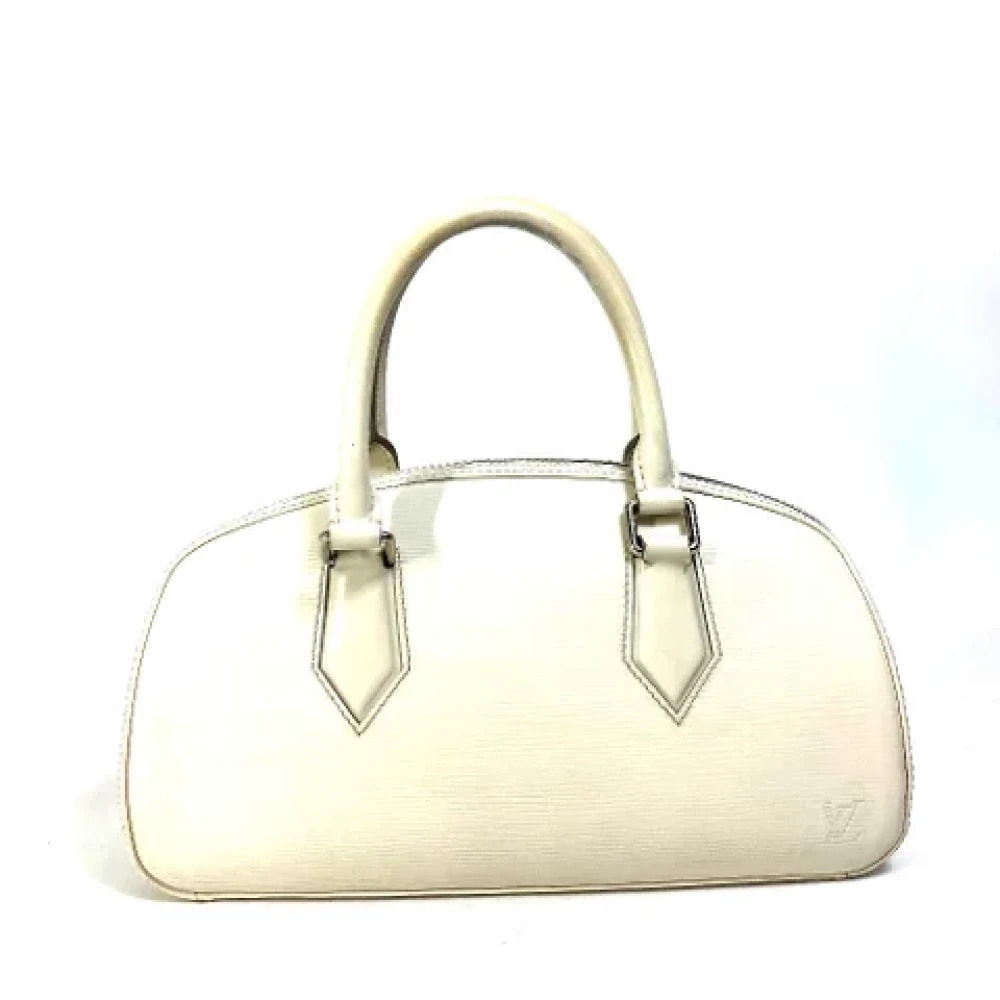 Louis Vuitton Vintage Pre-owned Leather louis-vuitton-bags White Dames