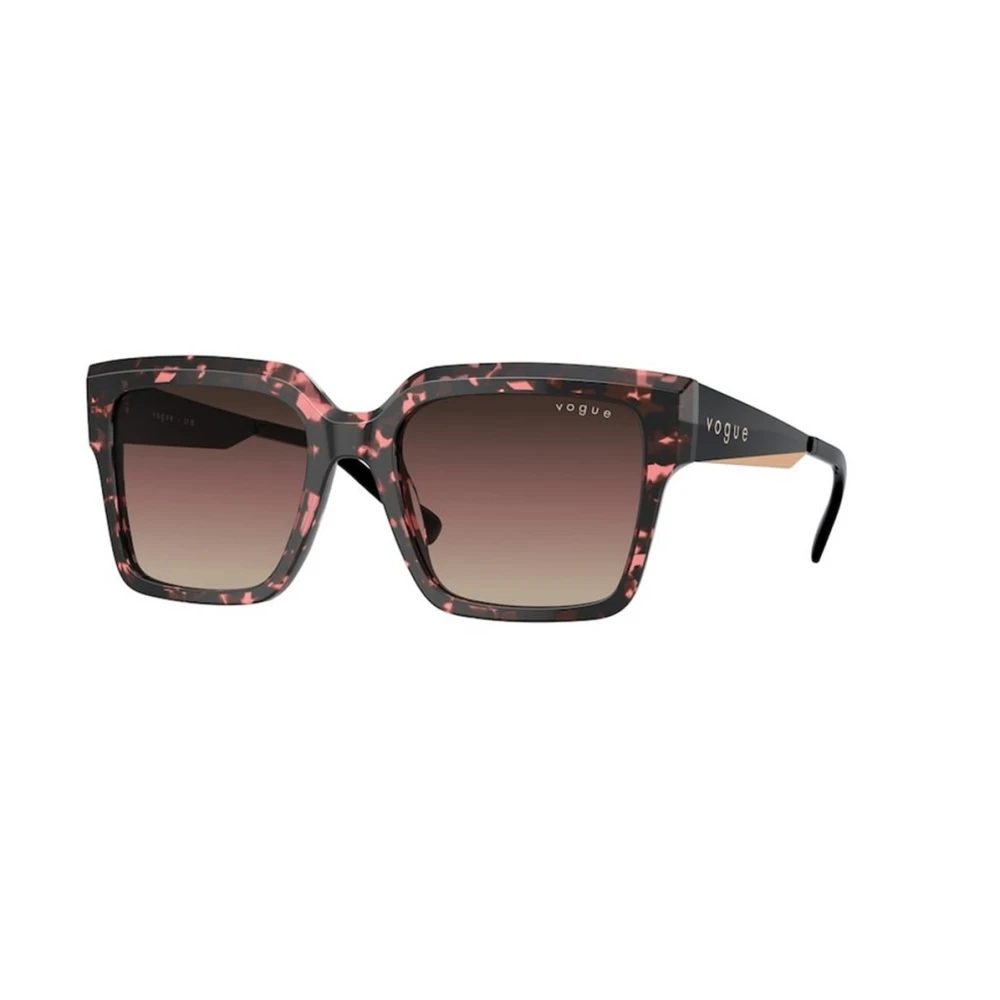 Vogue Eyewear Woman Sunglass VO5553S - Frame color: Red Tortoise, Lens color: Brown Gradient/Purple Gradient Black - Image 3