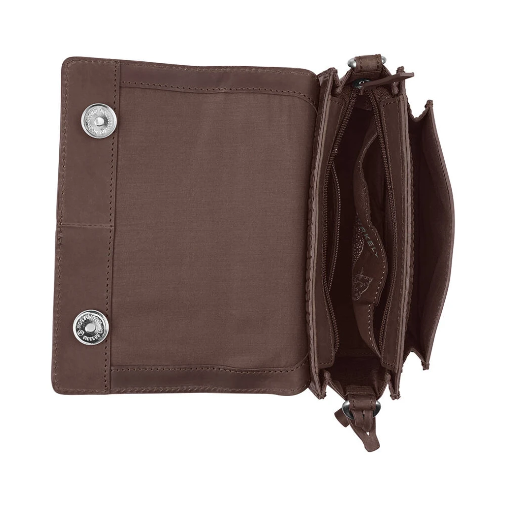 Burkely Stijlvolle Tas Brown Dames