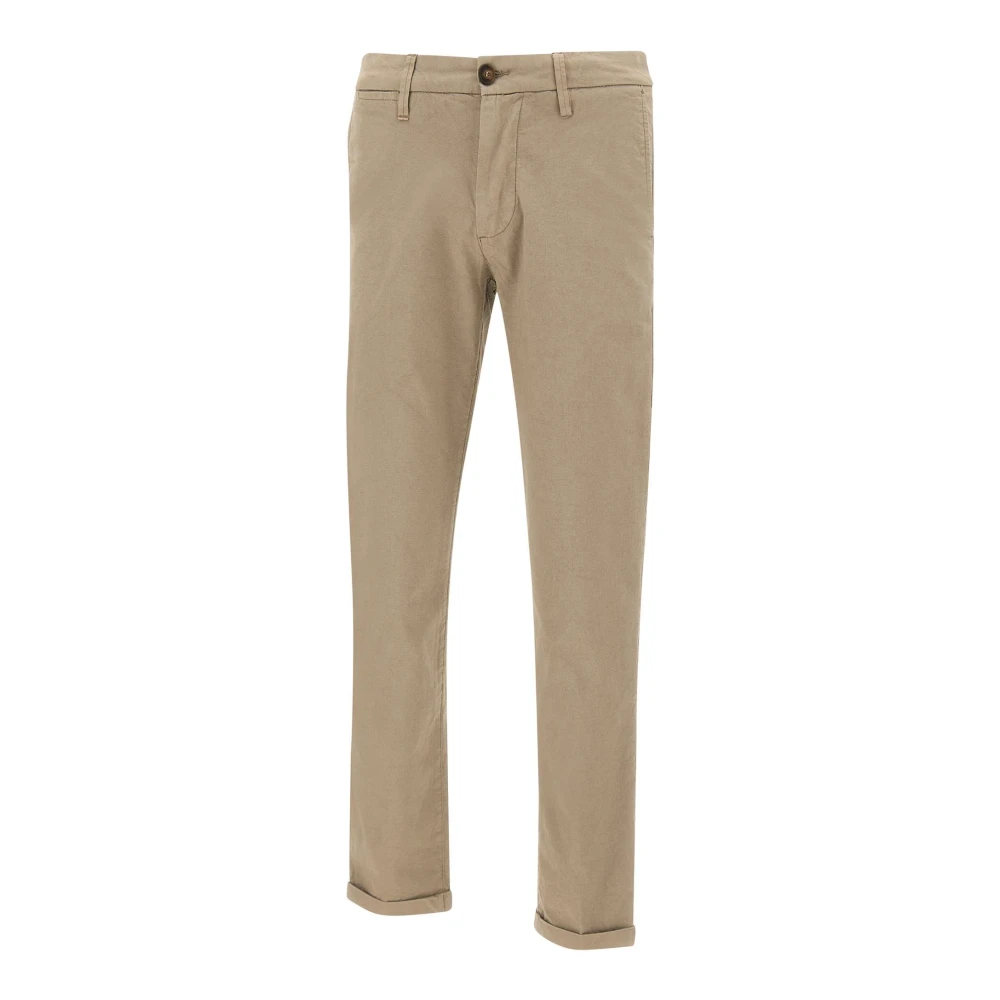 Re-Hash Men's Beige Mucha Chinos - Chinos - W31 - Trousers