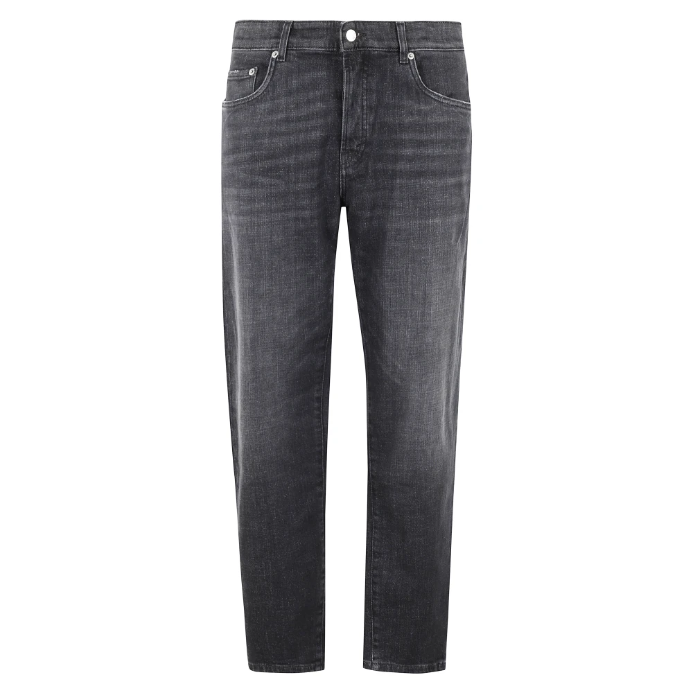 Department Five, Jeans, Herr, W34, Denim, Svarta denimjeans med 5-ficksmodell