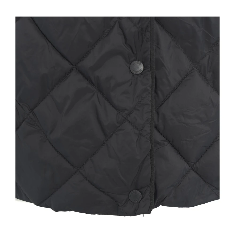 Kaos Zwarte jassen voor vrouwen Aw24 Black Dames