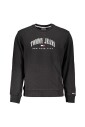 sweat-shirt-en-coton-noir-a-col-rond