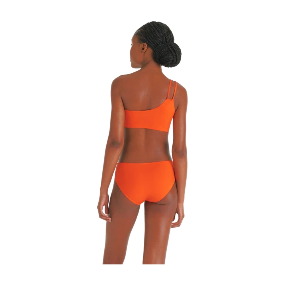 Eres Asymmetrische Bikini Top Soleil Orange Dames