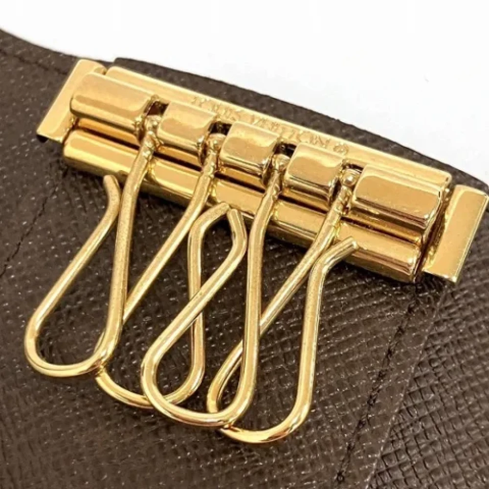 Louis Vuitton Vintage Pre-owned Canvas key-holders Brown Dames
