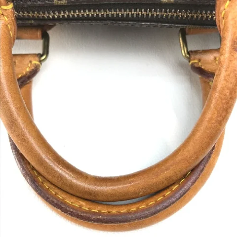 Louis Vuitton Vintage Pre-owned Cotton louis-vuitton-bags Brown Dames