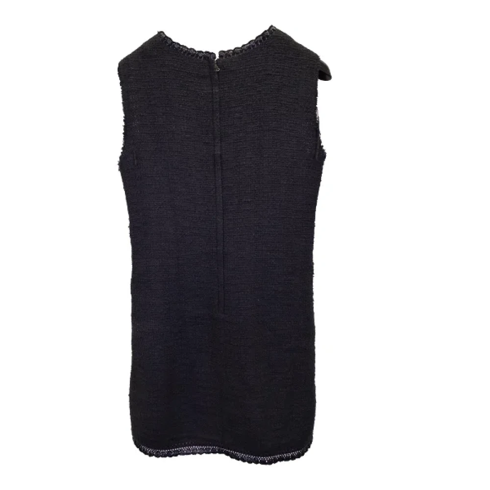 Dolce & Gabbana Pre-owned Cotton dresses Black Dames
