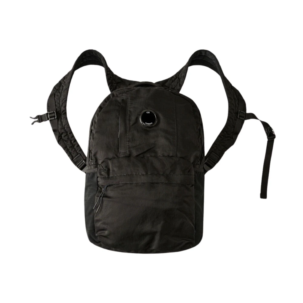 C.P. Company Waterdichte Nylon Rugzak Black Heren