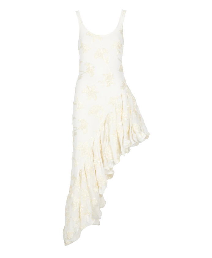 embossed-floral-pattern-ivory-dress