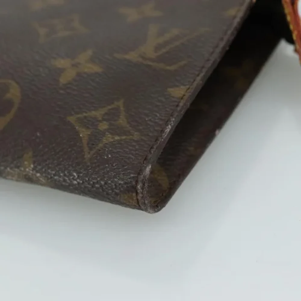 Louis Vuitton Vintage Pre-owned Canvas pouches Brown Dames