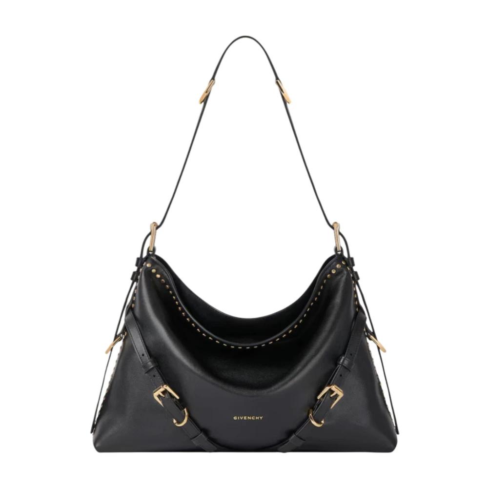 Givenchy Women's Black Shoulder Bags, One Size, Medium Voyou Bag