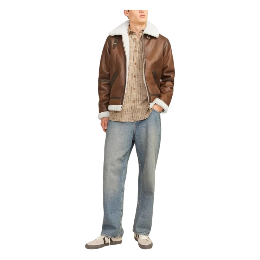 jack & jones Herfst Winter Herenjassen en -jassen Brown Heren