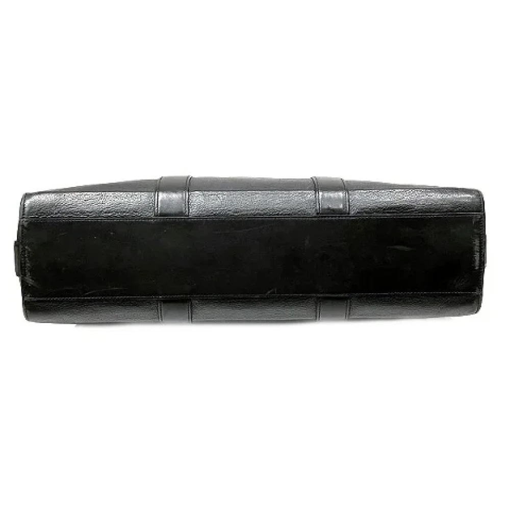 Cartier Vintage Pre-owned Leather handbags Black Heren