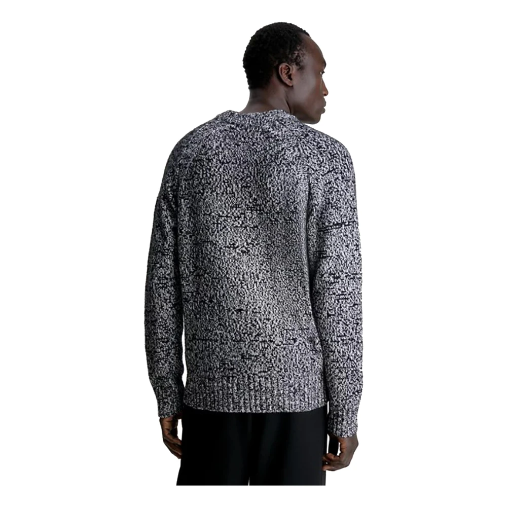Calvin Klein Zwarte Sweaters Black Heren