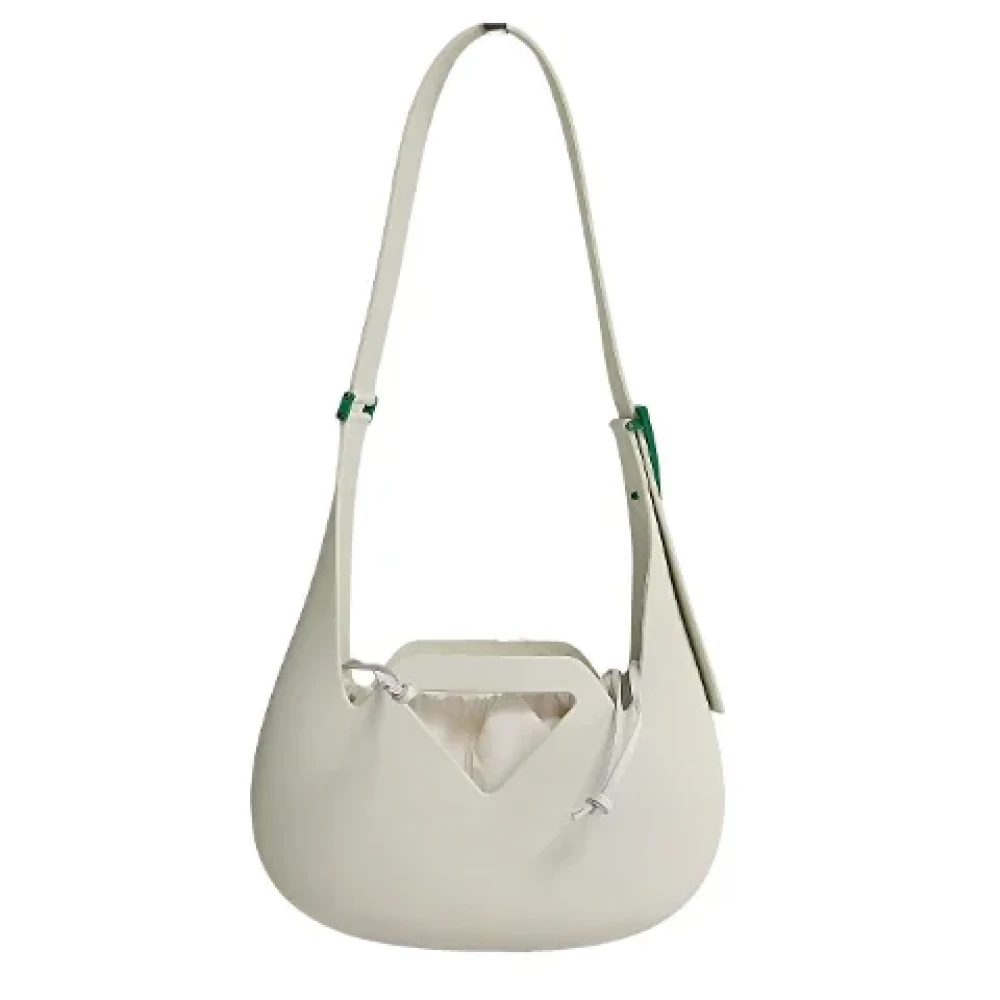 Bottega Veneta Vintage Pre-owned Plastic shoulder-bags White Dames