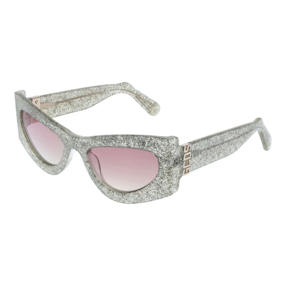 Gcds Unisex Silver Sunglasses Cat Eye Style