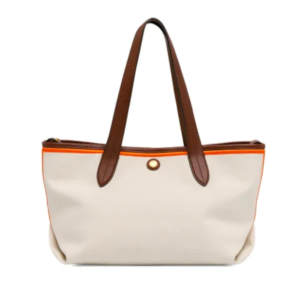 Mulberry Pre-owned Canvas shoulder-bags White Dames