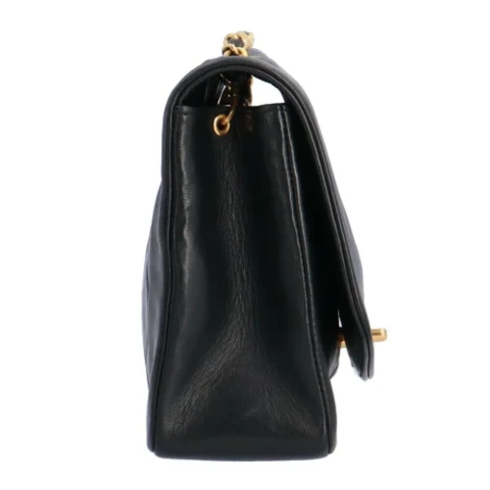 Chanel Vintage Pre-owned Fabric chanel-bags Black Dames