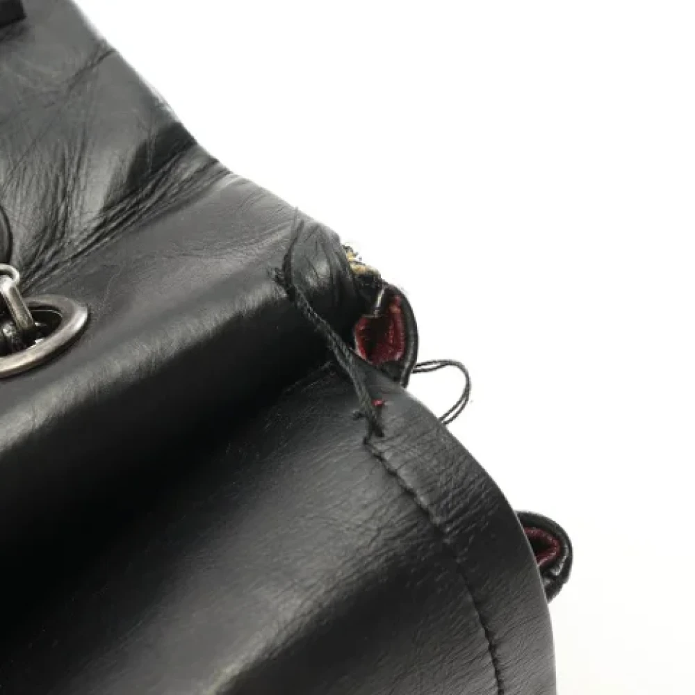 Chanel Vintage Pre-owned Leather chanel-bags Black Dames
