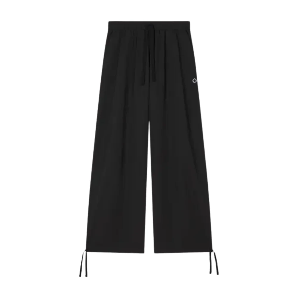 Kenzo Women's Black Wide Trousers