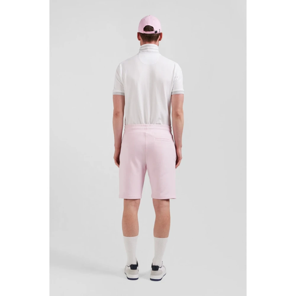 Eden Park Lichtroze Casual Zomer Shorts Pink Heren