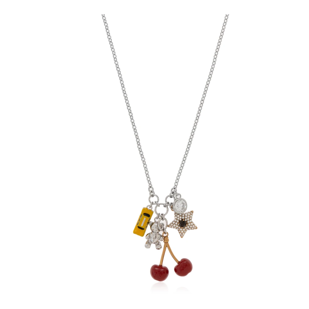 Marc Jacobs Vrouw Grijs Accessoires Dames, One Size, Pendant Ketting