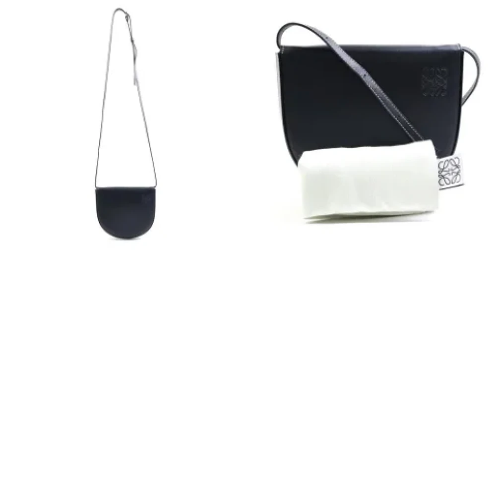Loewe Pre-owned Fabric shoulder-bags Black Dames