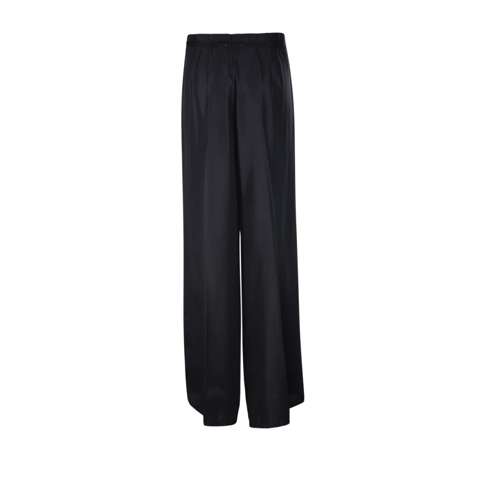 Forte Elegante Nero Palazzo Broek Black Dames