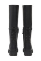 black-zip-up-leather-boots