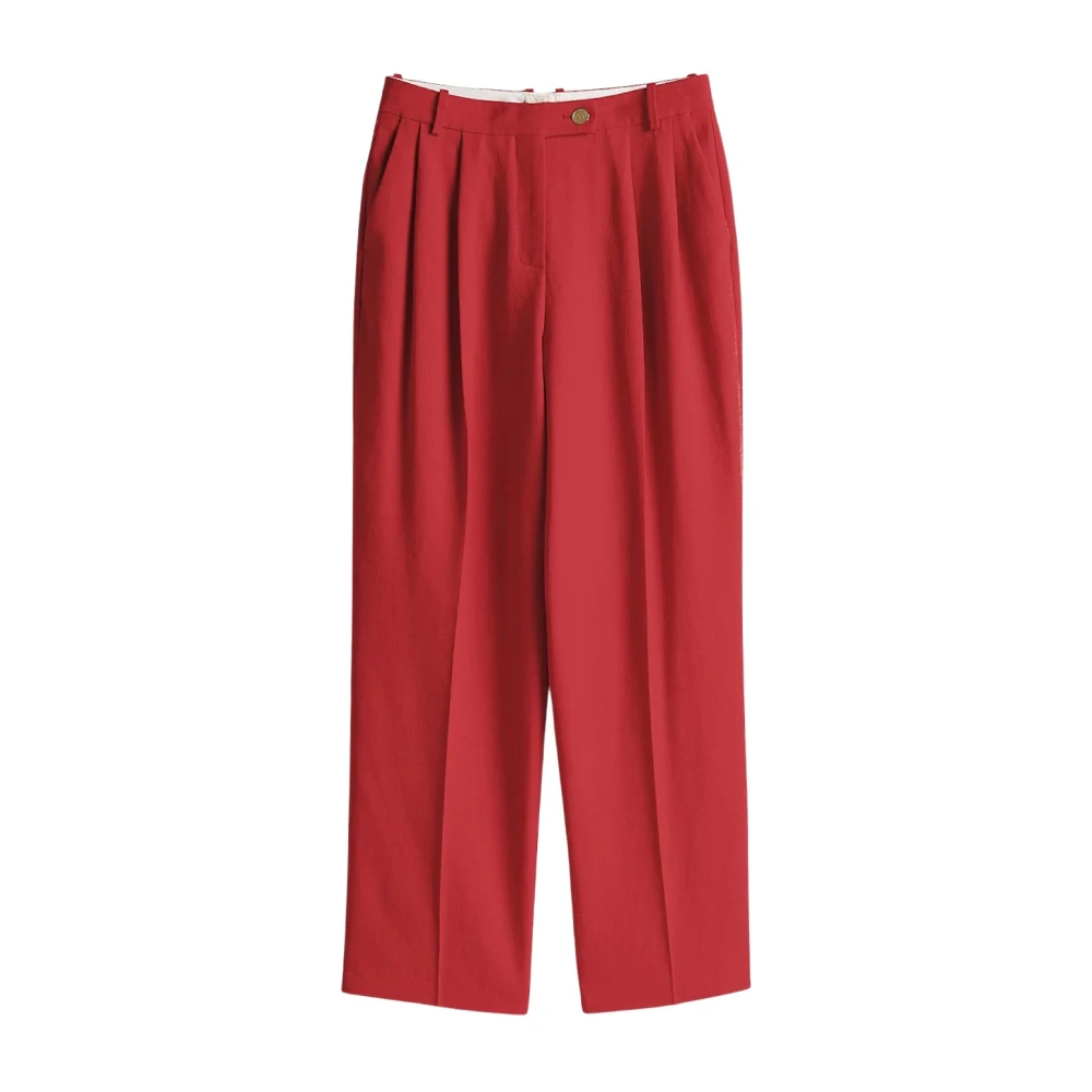 Trousers > Wide Trousers - - Tommy Hilfiger - Modalova