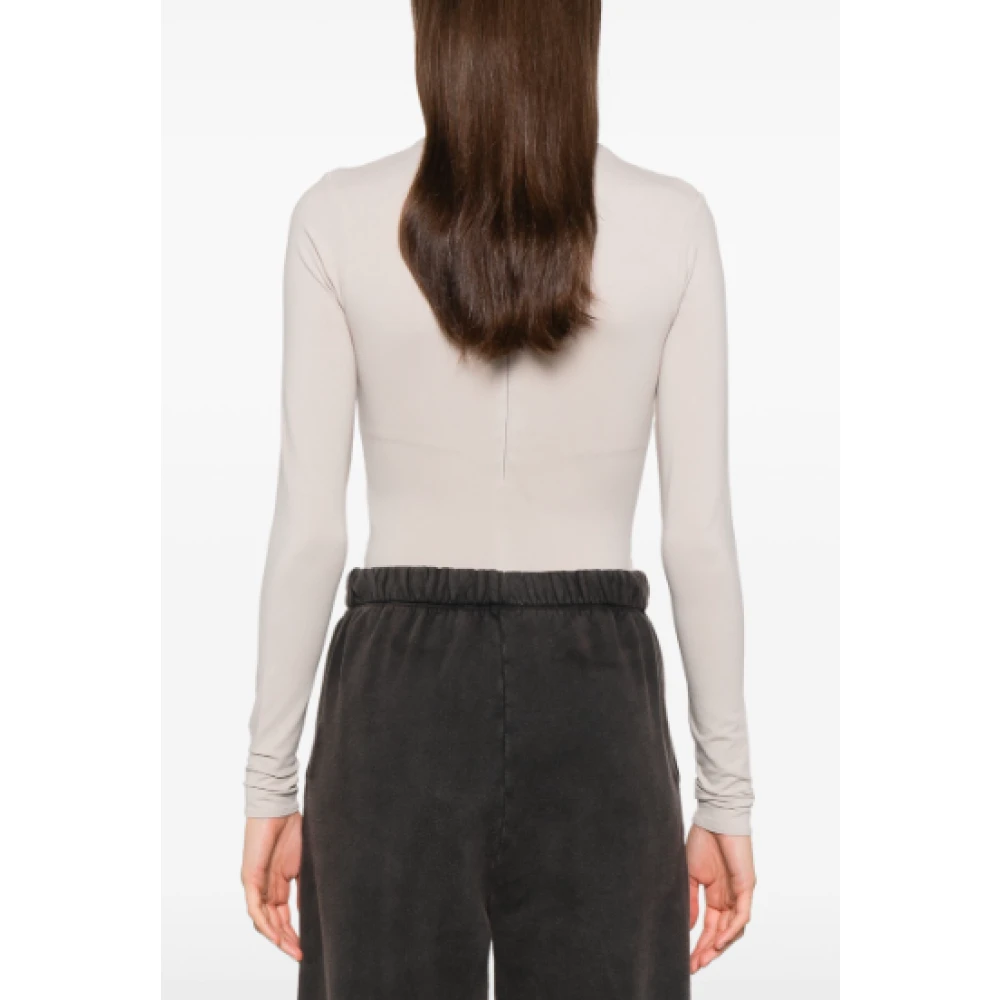 Entire Studios Zilveren Wolk Bodysuit White Dames