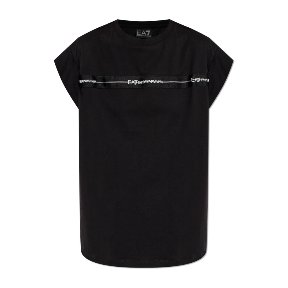 Emporio Armani Ea7 Damen Schwarz Oberteile, K, Xlgröße: