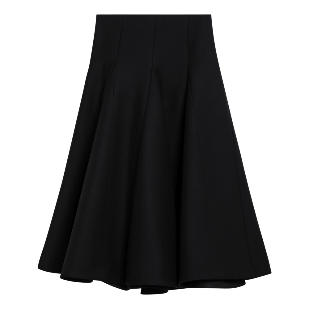 Valentino Garavani Geplooide Rok Black Dames