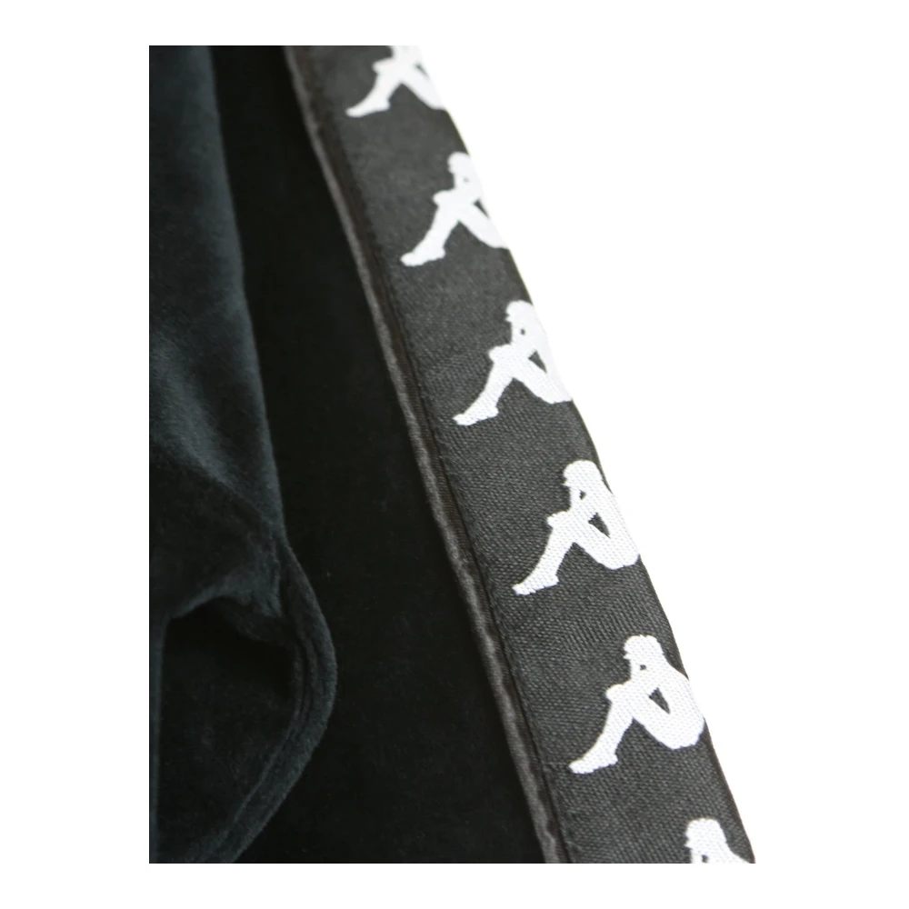 Kappa Asper Dames Hoodie Zwart Wit Black Dames