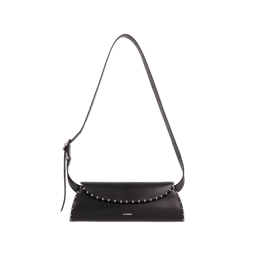 Jil Sander Women's Black Cannolo Sm Borsa A Mano