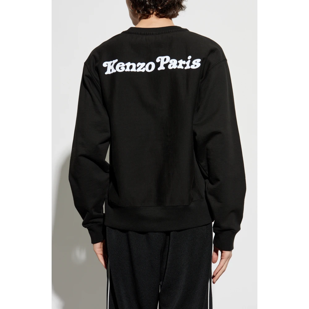 Kenzo Gedrukte sweatshirt Black Heren