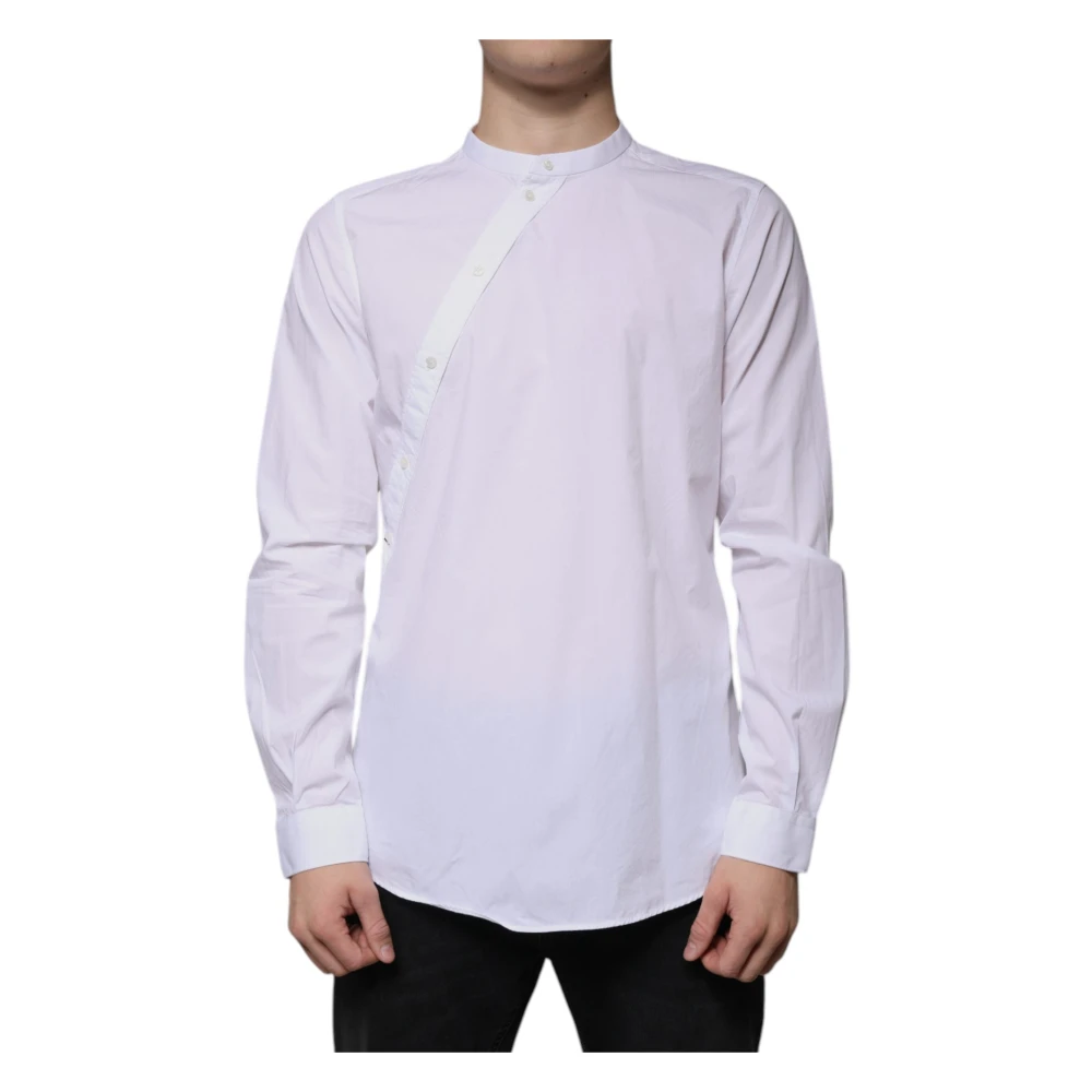 Dolce & Gabbana Men's White Martini Dress Shirt