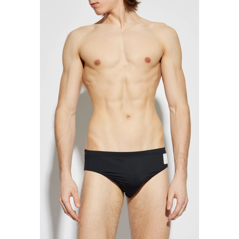 Balmain Zwembroek Black Heren