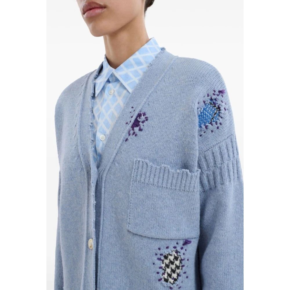 Marni Stijlvolle Dames Gebreide Collectie Blue Dames