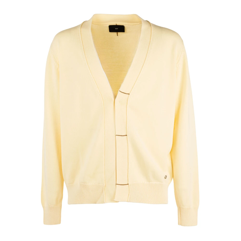 Liu Jo Knooploze Cardstitch Heren Vest White Heren